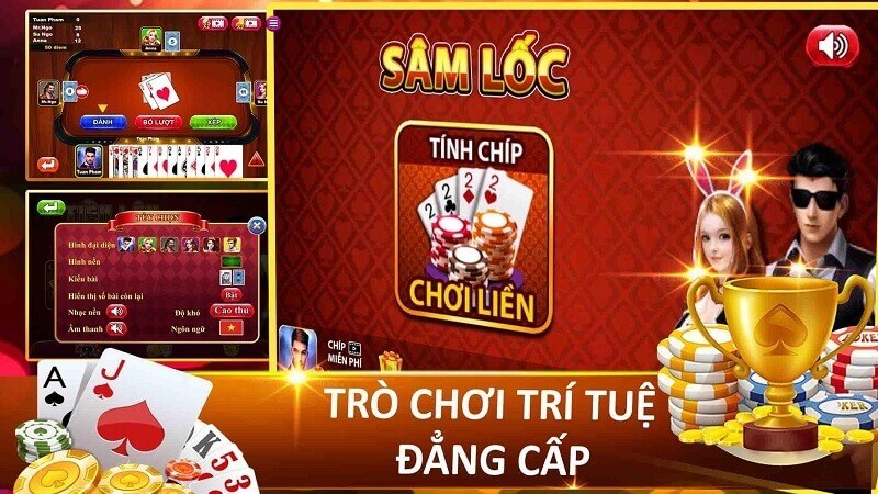 Game bài Sâm lốc Nohu thỏa sức giải trí online